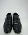Saint Laurent Black Lace Up Oxford Shoe Size 40