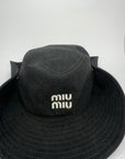 Miu Miu Cotton Drill Cowboy Hat