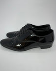 Saint Laurent Black Lace Up Oxford Shoe Size 40
