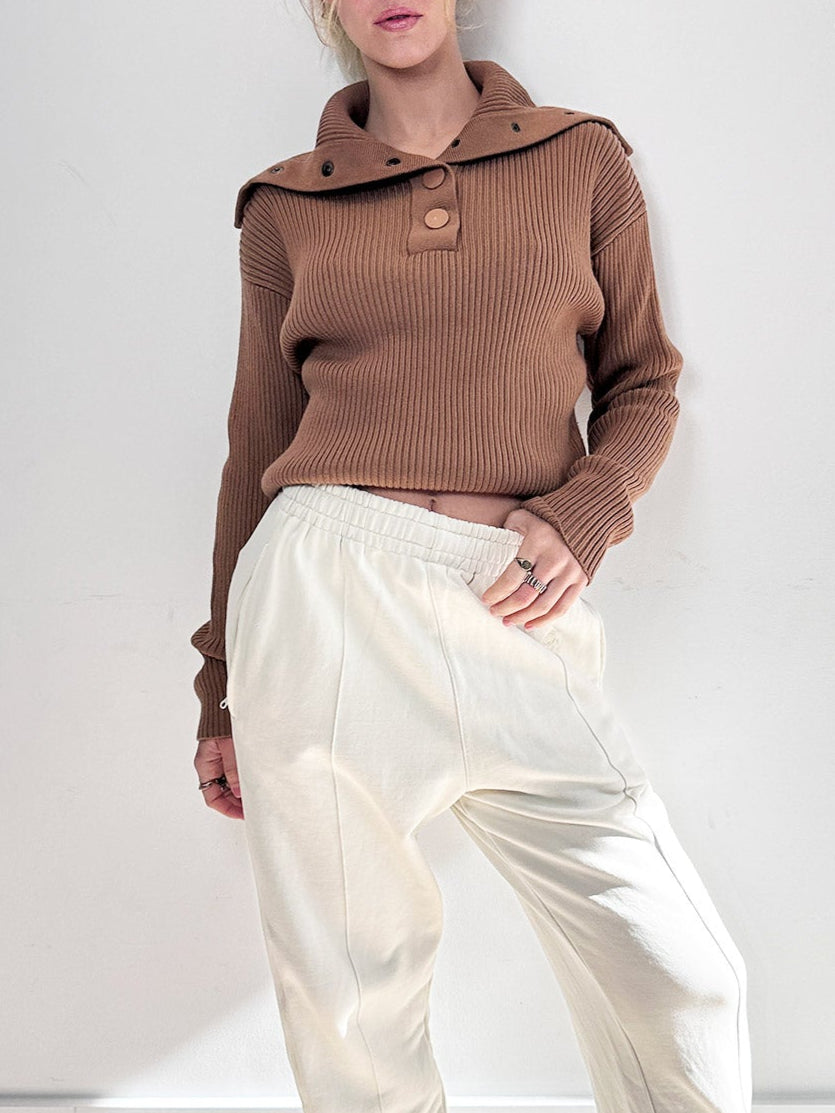 Camilla & Marc Dena Collared Knit