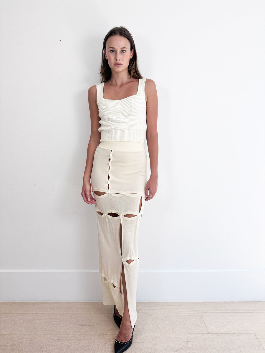 Wynn Hamlyn Laundry Maxi-Skirt