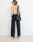 Christopher Esber Leather Belted Trousers