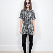 Isabel Marant Wallace Plaid Mini Dress