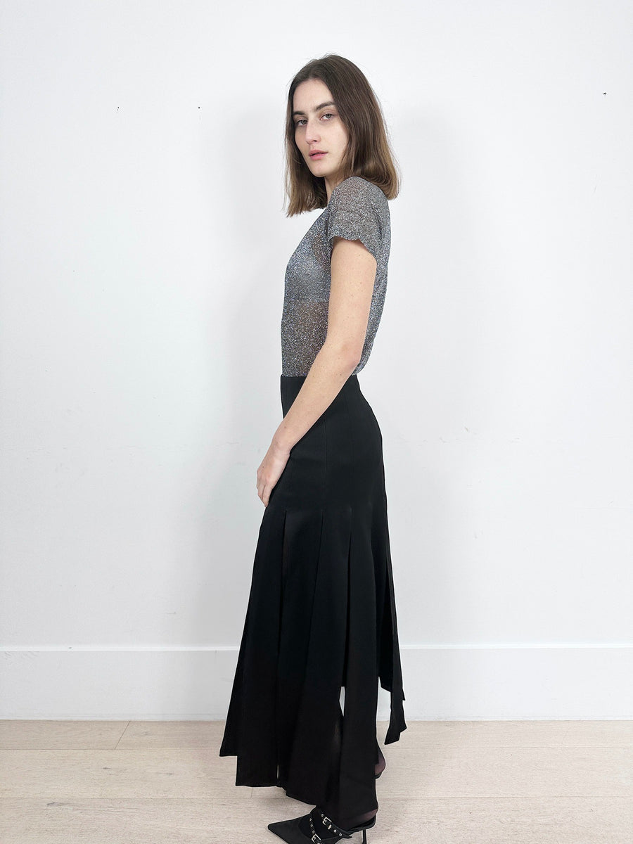 Isabel Marant Sheer Metallic T-Shirt