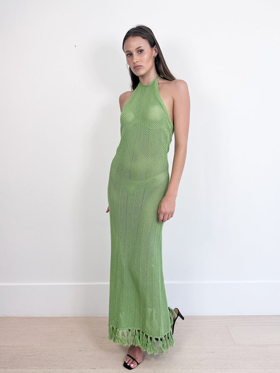 RENT Viktoria & Woods Kryptonite Crochet Dress from $138