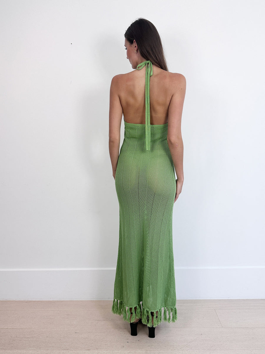 RENT Viktoria & Woods Kryptonite Crochet Dress from $138
