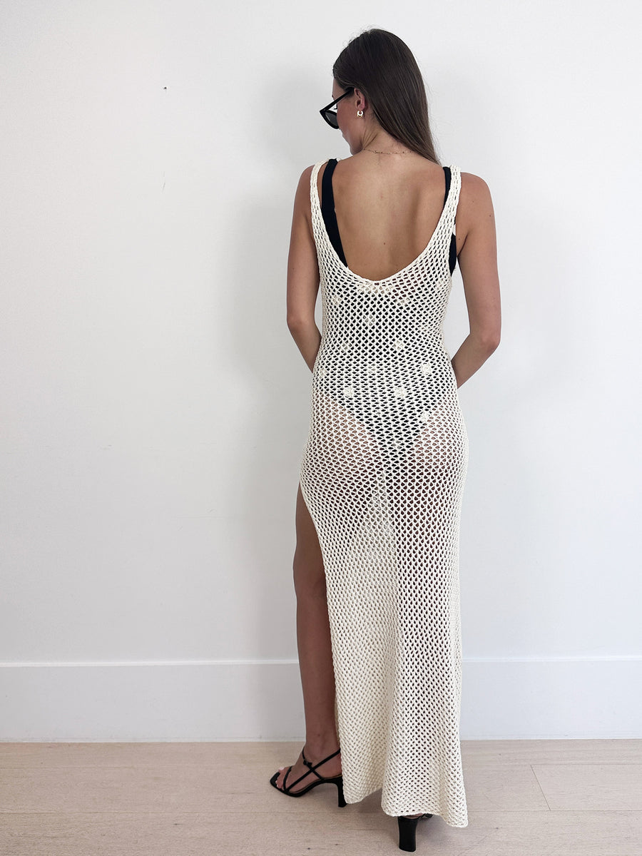 Maurie & Eve Crochet Maxi Dress