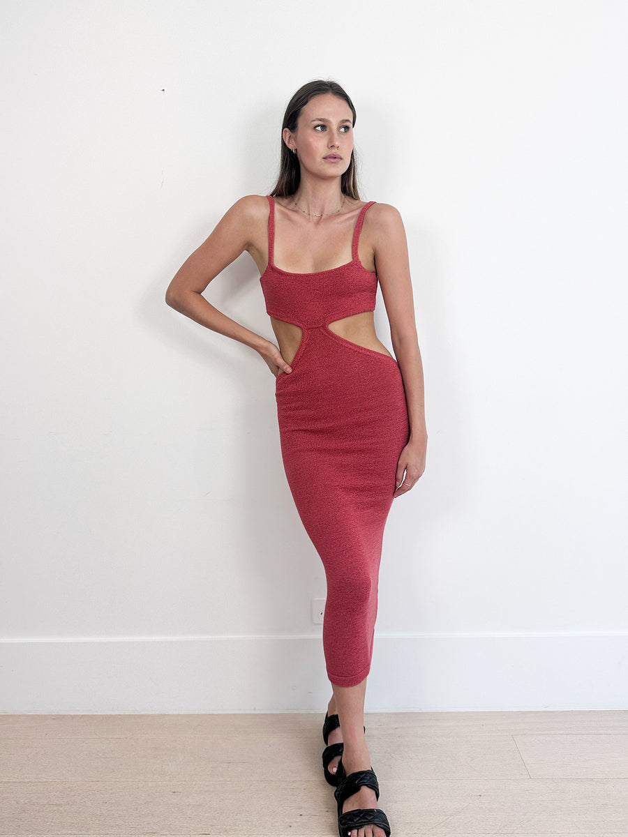 Henne Ineke Cut Out Dress