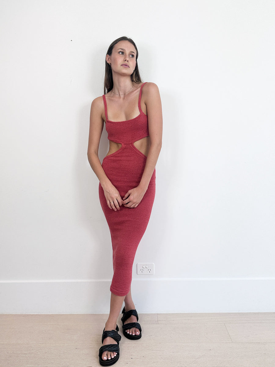Henne Ineke Cut Out Dress