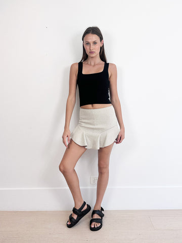 Isabel Marant Wool Tulip Mini Skirt