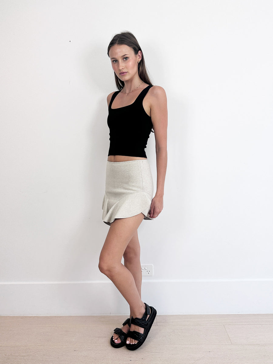 Isabel Marant Wool Tulip Mini Skirt
