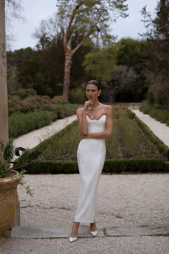 The New Arrivals Ilkyaz Ozel Lilth Strapless Dress