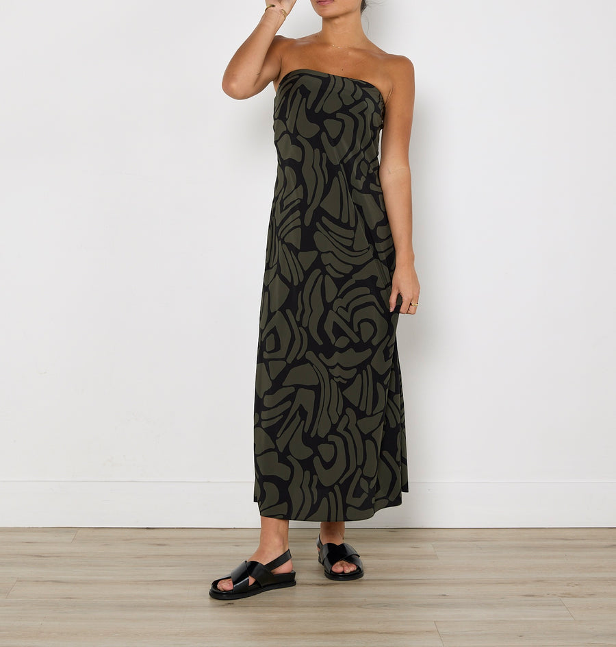 Matteau Bias Column Dress