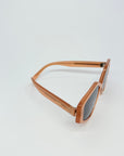 Celine Honey Brown CL4229F Geometric Sunglasses