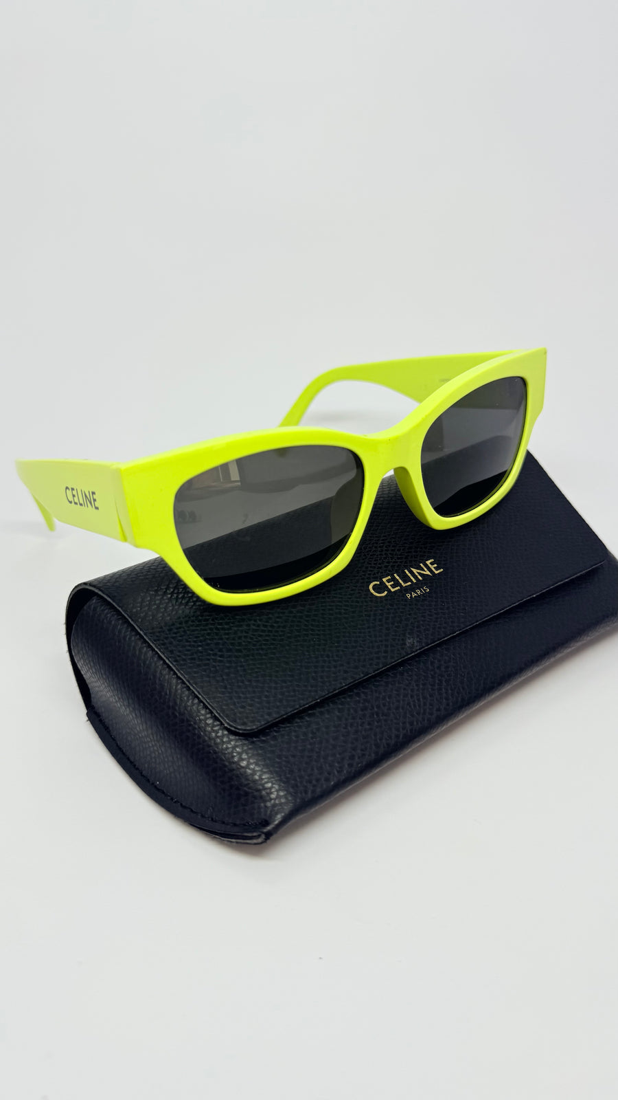 Bright Yellow Celine Sunglasses
