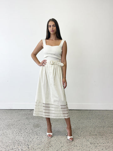 Magali Pascal Ivory Skirt